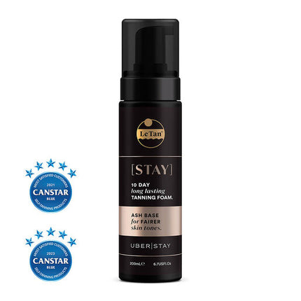 Le Tan Uber Stay Self Tanning Foam Ash Base 200mL