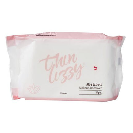 Thin Lizzy Makeup Remover Wipes 25 Pack