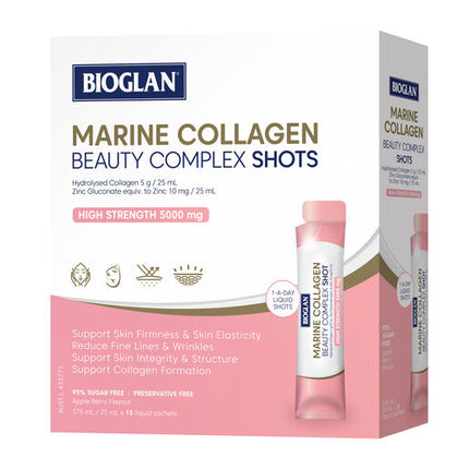 Bioglan Marine Collagen Beauty Complex 25ml x15 Shots
