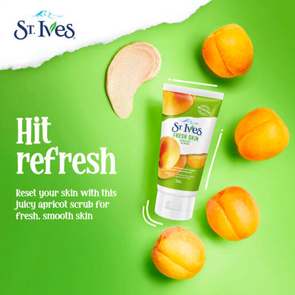 St Ives Fresh Skin Facial Scrub Fresh Skin Apricot for smooth, glowing skin 150ml