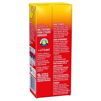 Sustagen Ready To Drink Vanilla 250Ml