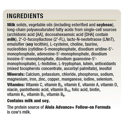Alula Advance+ Stage 2 Premium Follow-on Formula for 6-12 Months 800g