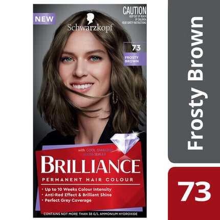 Schwarzkopf Brilliance Cool Browns 73 Frosty Brown