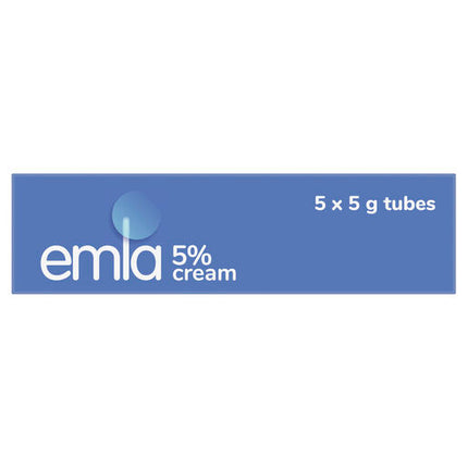 Emla Cream 5% 5X5G 10 Dressings