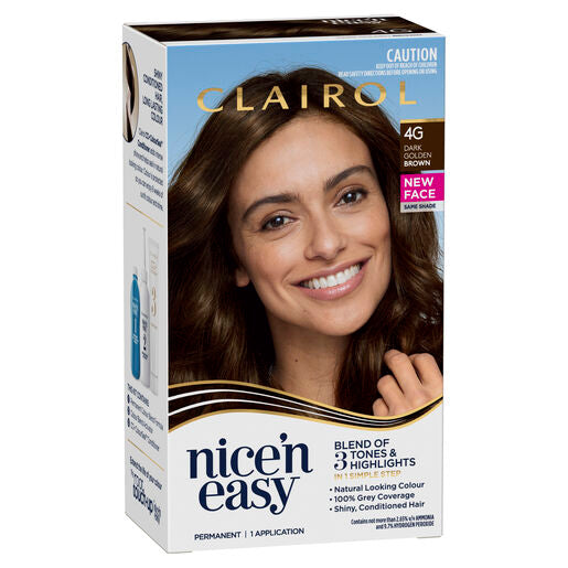Clairol Nice 'N Easy 4G Dark Golden Brown