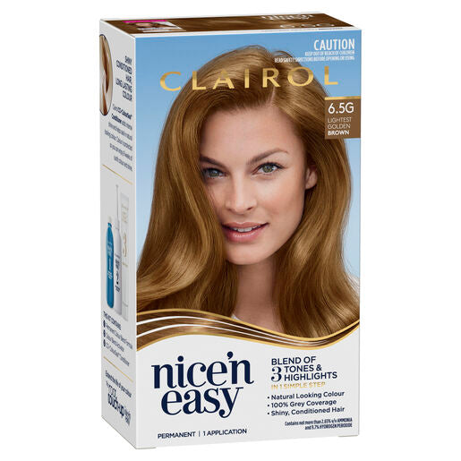 Clairol Nice 'N Easy 6.5G Light Golden Brown