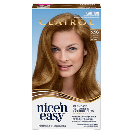 Clairol Nice 'N Easy 6.5G Light Golden Brown