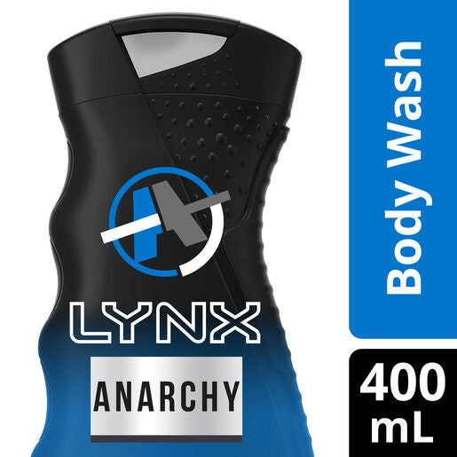 Lynx Men Body Wash Anarchy 400ml