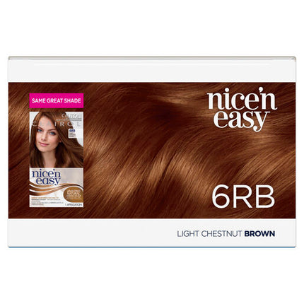 Clairol Nice 'N Easy 6RB Light Chestnut Brown