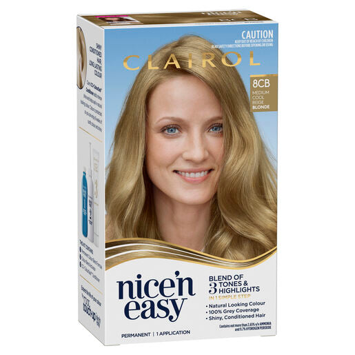 Clairol Nice 'N Easy 8CB Medium Champagne Blonde