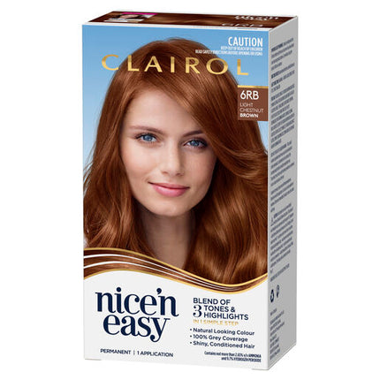 Clairol Nice 'N Easy 6RB Light Chestnut Brown