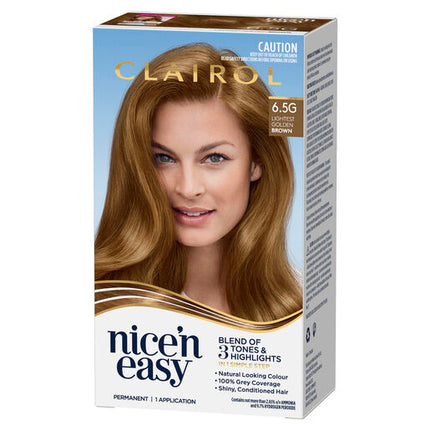 Clairol Nice 'N Easy 6.5G Light Golden Brown