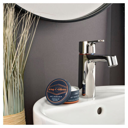 King C. Gillette Men's Soft Beard Balm 100mL