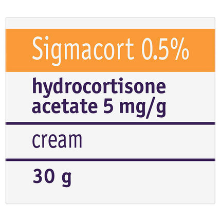 Sigmacort Cream 0.5% 30g
