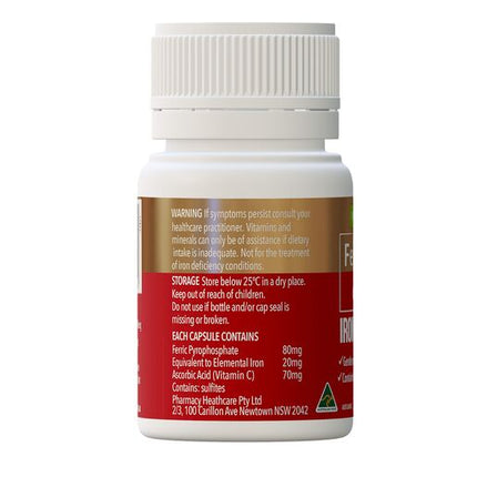 Vitaceuticals Ferrous + C Chewable 30 Tablets