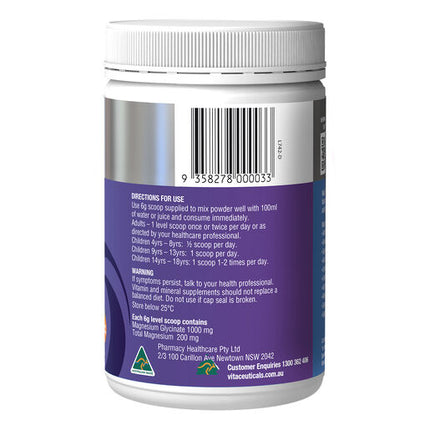 Vitaceuticals Magzorb Magnesium Glycinate Powder 240g