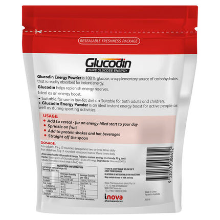 Glucodin Powder Zip Bag 325G
