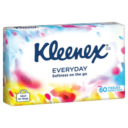 Kleenex Facial Tissue Soft Pack 60