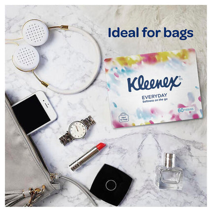 Kleenex Facial Tissue Soft Pack 60