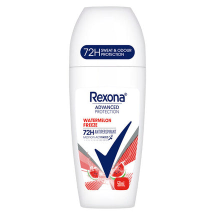 Rexona Women 72H Advanced Roll On Antiperspirant Deodorant Watermelon Freeze  50 ML