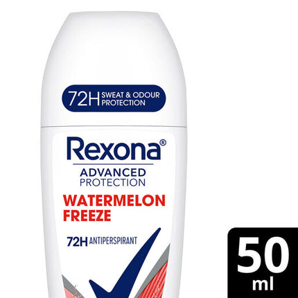 Rexona Women 72H Advanced Roll On Antiperspirant Deodorant Watermelon Freeze  50 ML