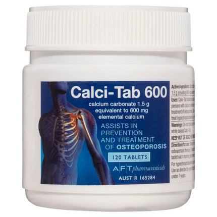 Calci Tab 600Mg Tabs 120