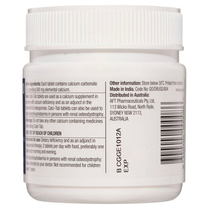 Calci Tab 600Mg Tabs 120