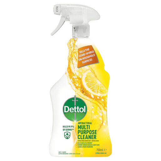 Dettol Multipurpose Cleaner Lemon Lime 750mL