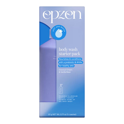 Epzen Body Wash Starter Pack - Coconut Cream and Vanilla Bean