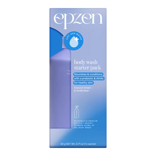 Epzen Body Wash Starter Pack - Coconut Cream and Vanilla Bean