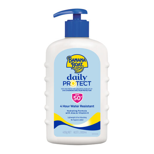 Banana Boat Daily Protect Sunscreen Pump SPF 50+ 400g