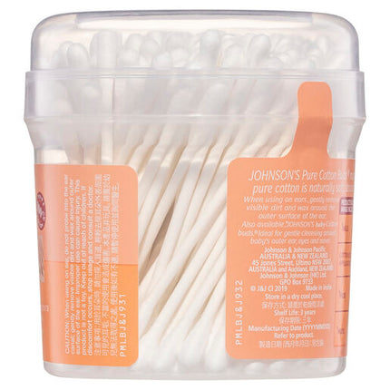Johnson's Pure Cotton Buds Canister 150Pk
