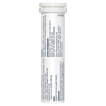 Frequent Flyer Immunity Boost Orange 15 Tablets