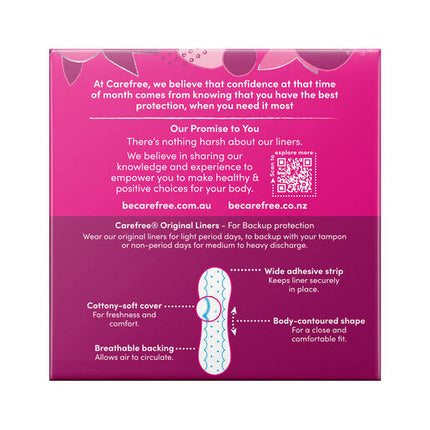 Carefree Original Unscented Liners 48 pack