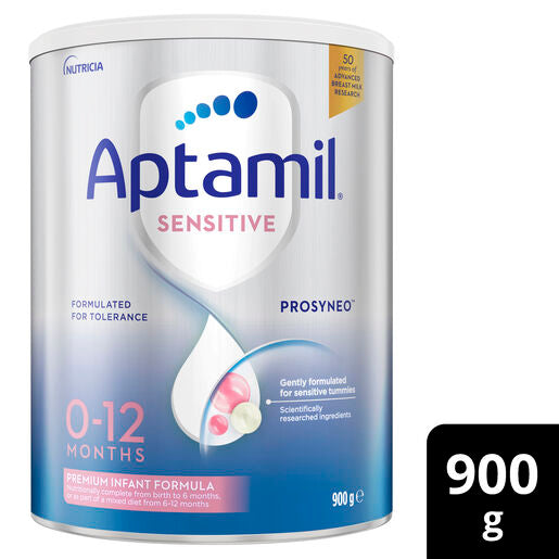 Aptamil Sensitive Premium Infant Formula From Birth to 12 Months 900g