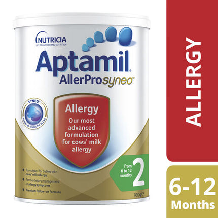 Aptamil AllerPro Syneo 2 Allergy Premium Baby Follow-On Formula From 6-12 Months 900g