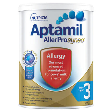 Aptamil AllerPro Syneo 3 Allergy Premium Toddler Milk Drink From 1 Year 900g