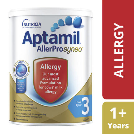 Aptamil AllerPro Syneo 3 Allergy Premium Toddler Milk Drink From 1 Year 900g