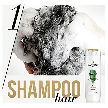 Pantene Pro-V Smooth & Sleek Conditioner: Smoothing Conditioner for Frizzy Hair 375 ml