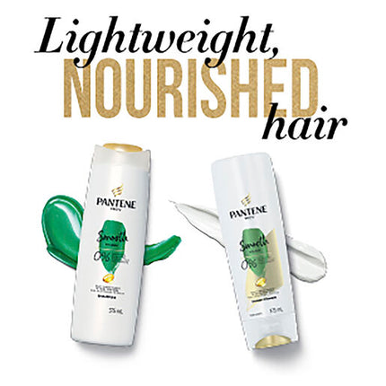 Pantene Pro-V Smooth & Sleek Conditioner: Smoothing Conditioner for Frizzy Hair 375 ml