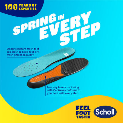 Scholl Gel Activ Insole Work & Boot Small