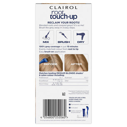 Clairol Nice 'N Easy Root Touch Up 8 Medium Blonde