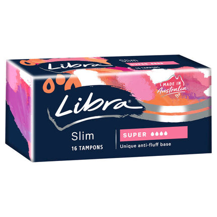 Libra Tampons Slim Super 16 Pack