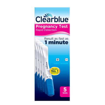 Clearblue Pregnancy Test Rapid Detection 5 Tests