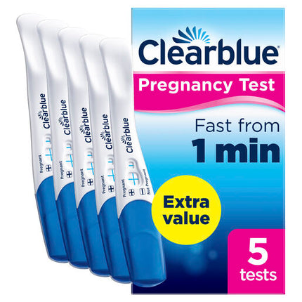 Clearblue Pregnancy Test Rapid Detection 5 Tests