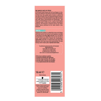 Schwarzkopf Got2B Farewell Flyaways Frizz Taming Slick Stick Touch Up Brush 16mL