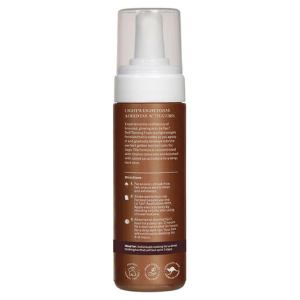 Le Tan Classic Tanning Foam Ultra Dark 180ml