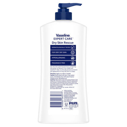 Vaseline Expert Care Dy Skin Rescue Advanced Strength Body Lotion 550ml