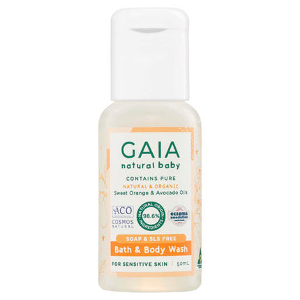 Gaia Natural Baby Mini Traveller Kit 50mL 3 Pack