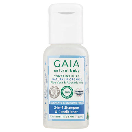 Gaia Natural Baby Mini Traveller Kit 50mL 3 Pack